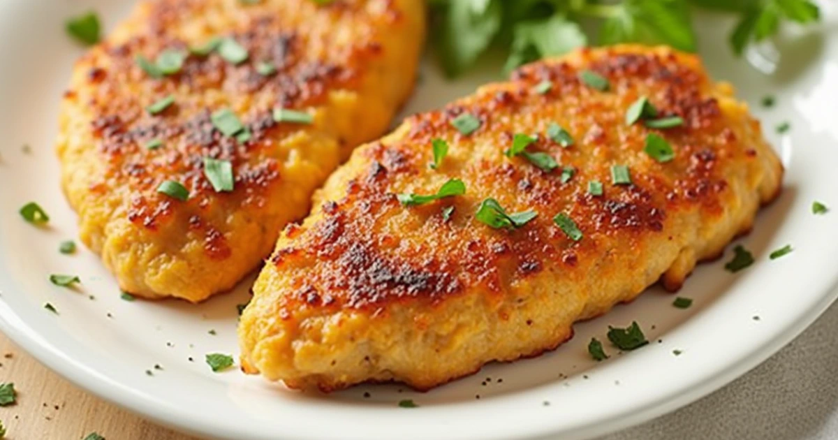 Baked Chicken Cutlets