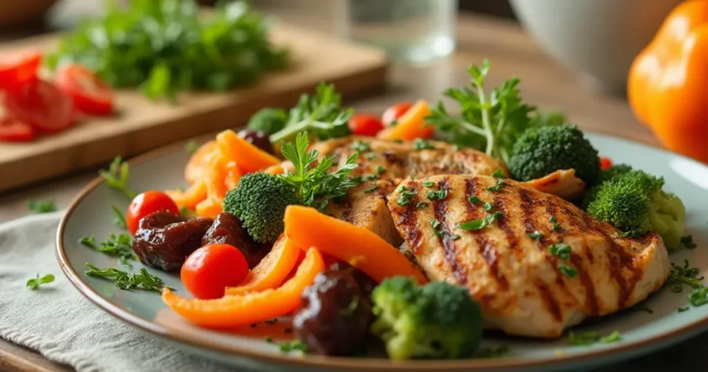 Healthy Chicken and Vegetables