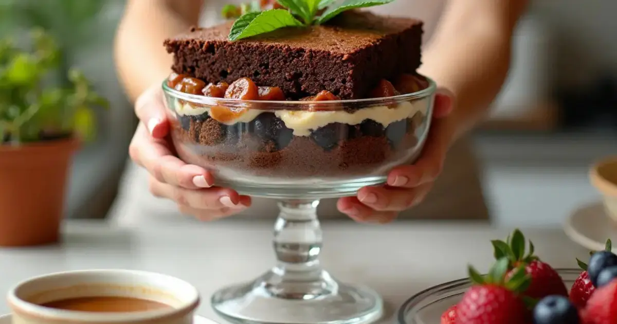 Brownie Trifle