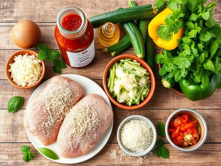 How to Make Chicken Parmesan with Vegetables in 30 Minutes
